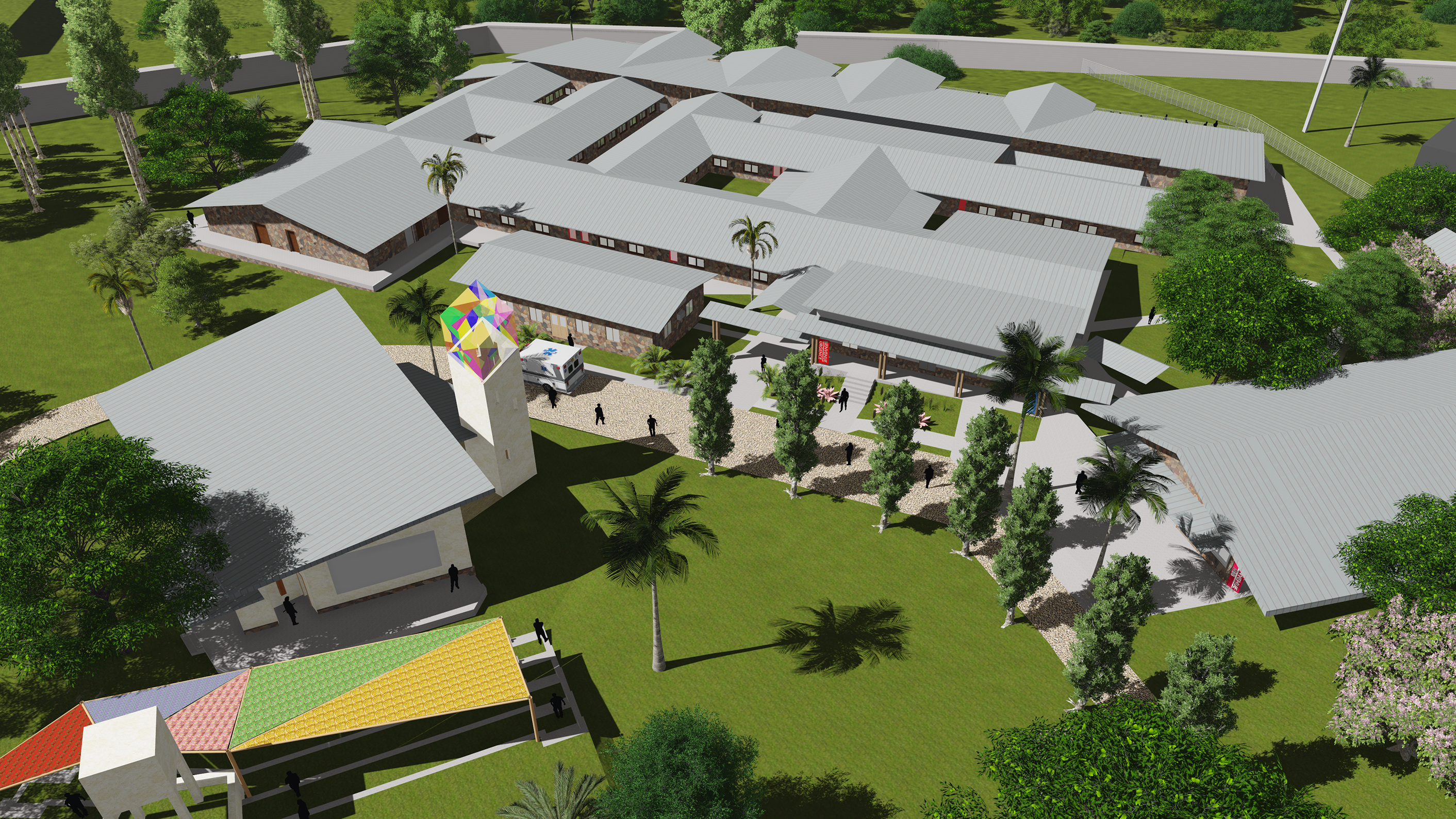 2024 Donor Impact Report HBB campus rendering